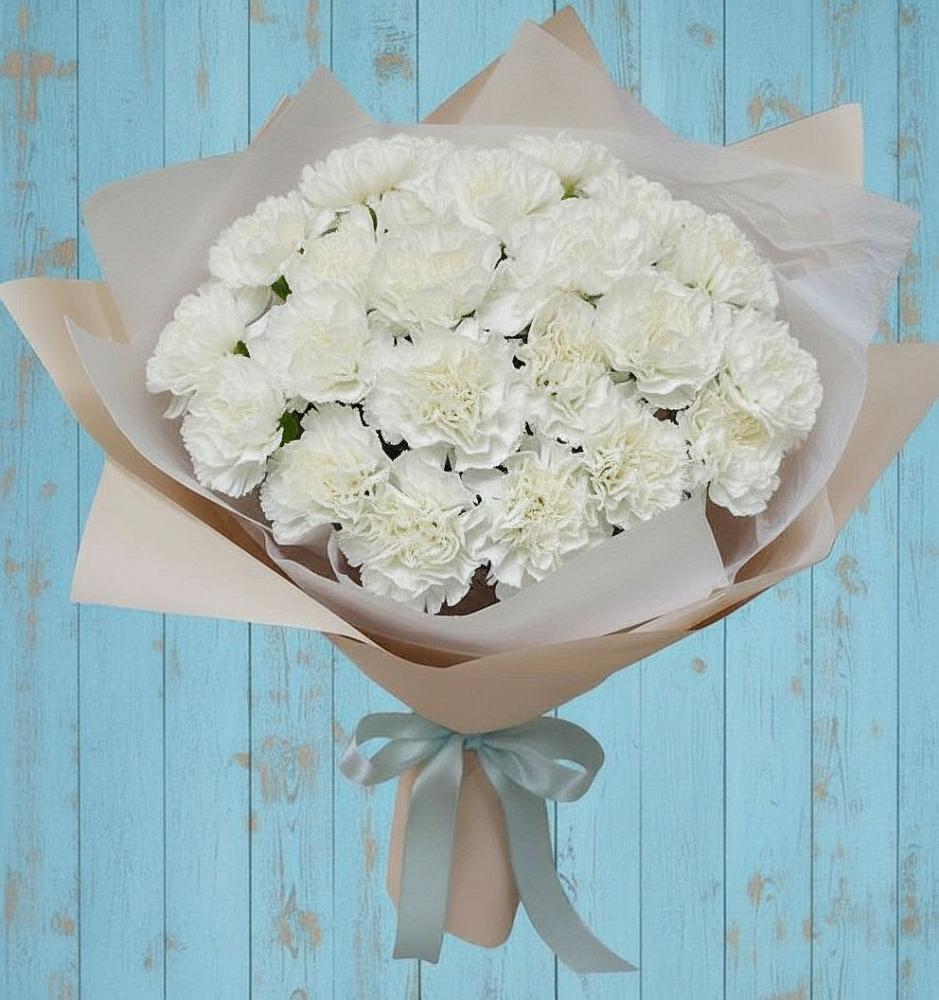 Букет цветов из: Гвоздики в Бураево