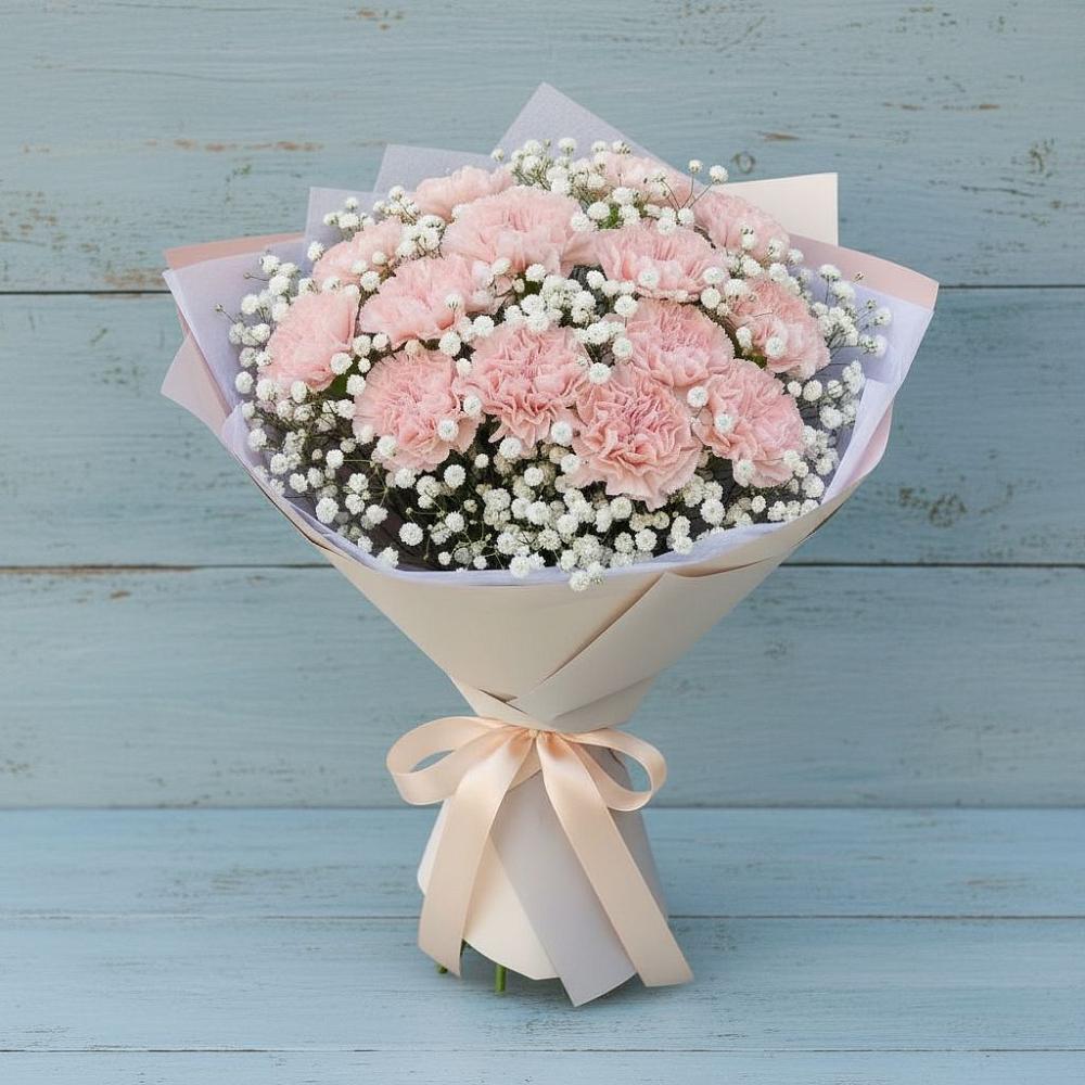 Букет цветов из: Гвоздики в Бураево