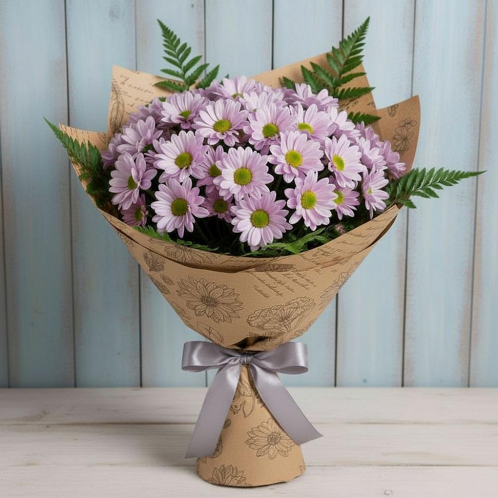 Букет цветов из: Хризантемы в Бураево