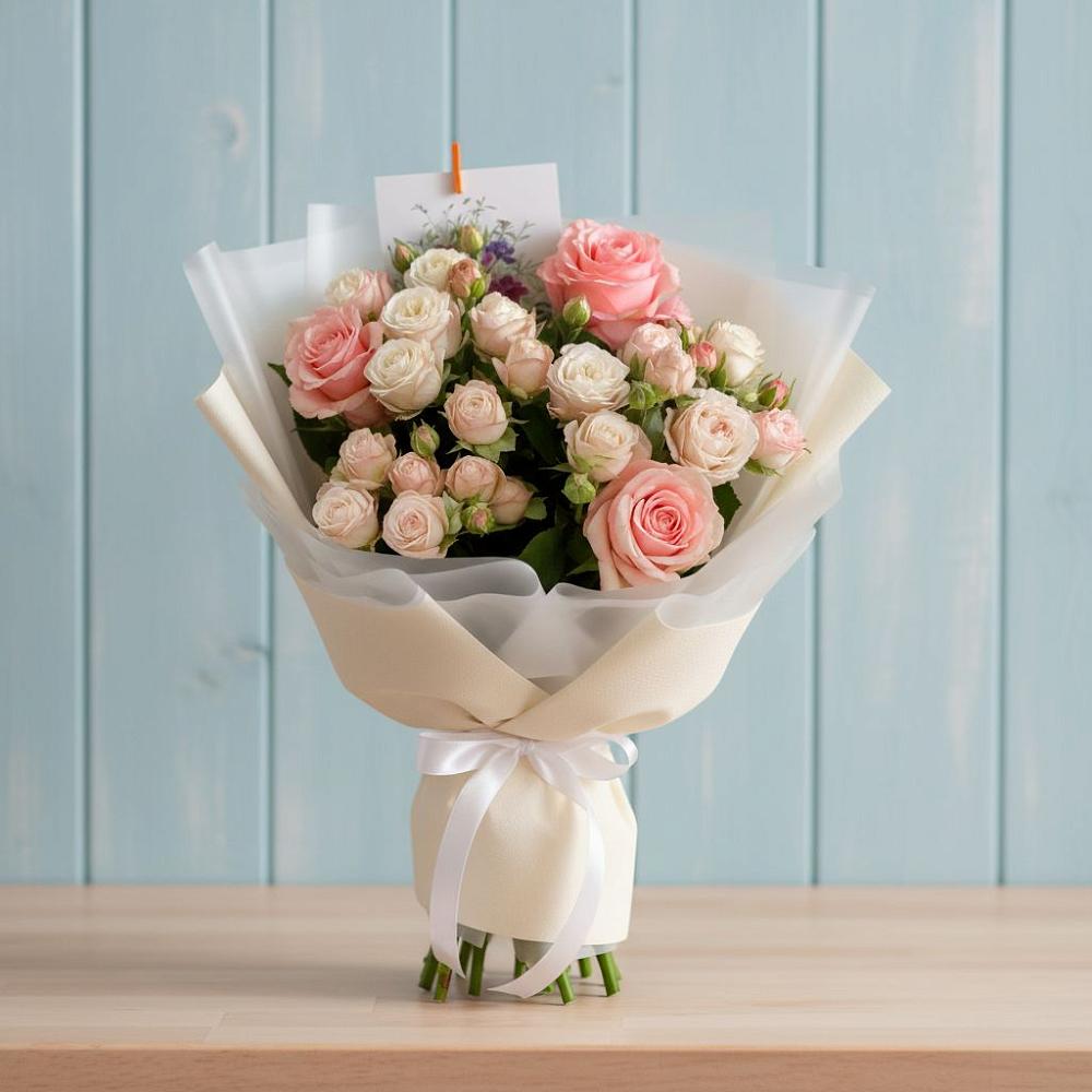 Букет цветов из: Розы в Бураево