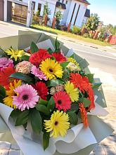 Букет цветов из:  Герберы #REPLACE_PRED# Бураево