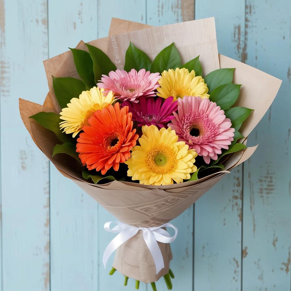 Букет цветов из: Герберы в Бураево