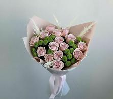 Букет цветов из:  Розы и Хризантемы в Бураево