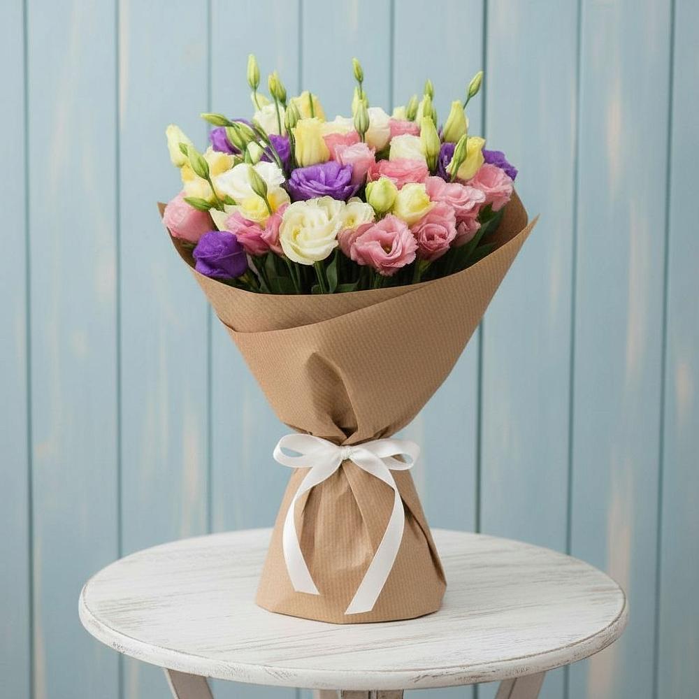 Букет цветов из: Лизиантусы в Бураево