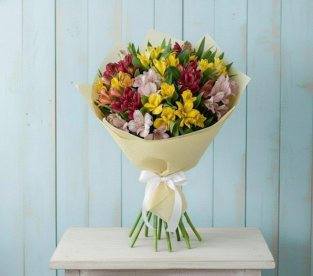 Букет цветов из: Альстромерии в Бураево